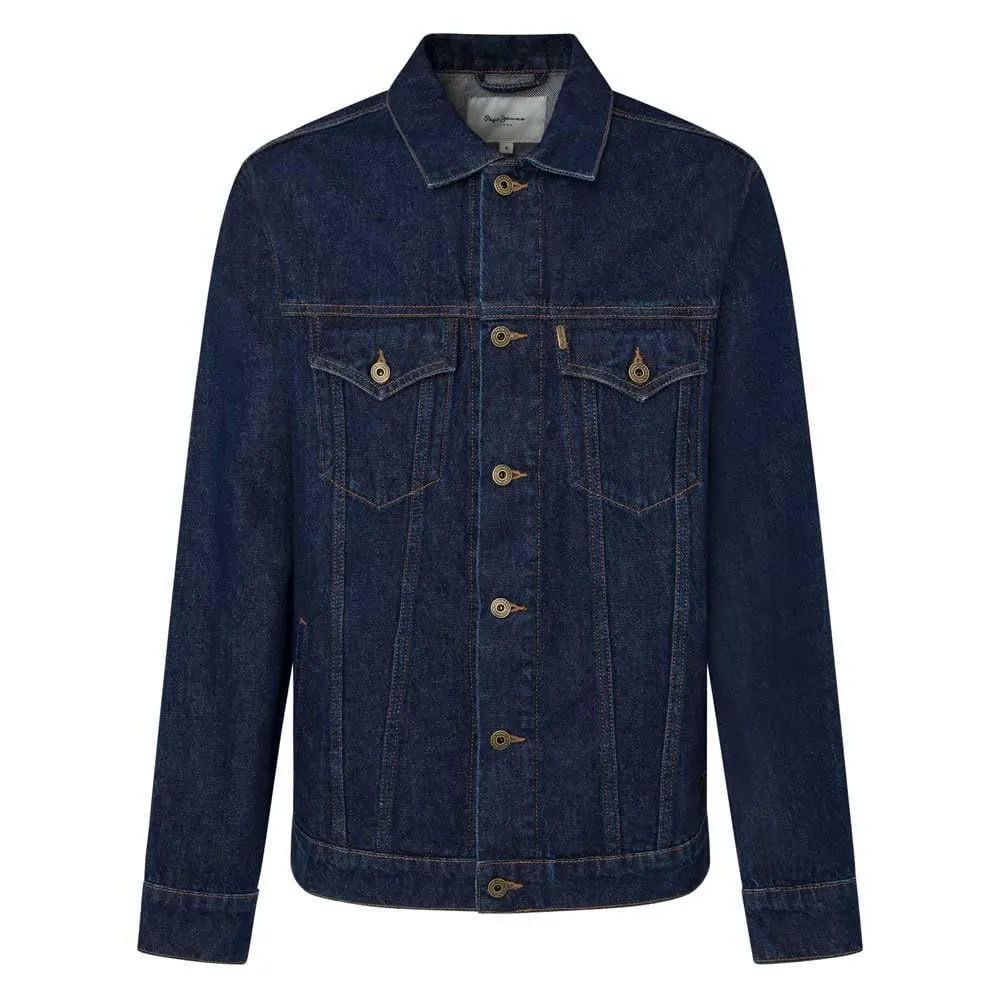 Pepe Jeans Regular Jacket PM402715 giacca uomo blu HW3 relaxed
