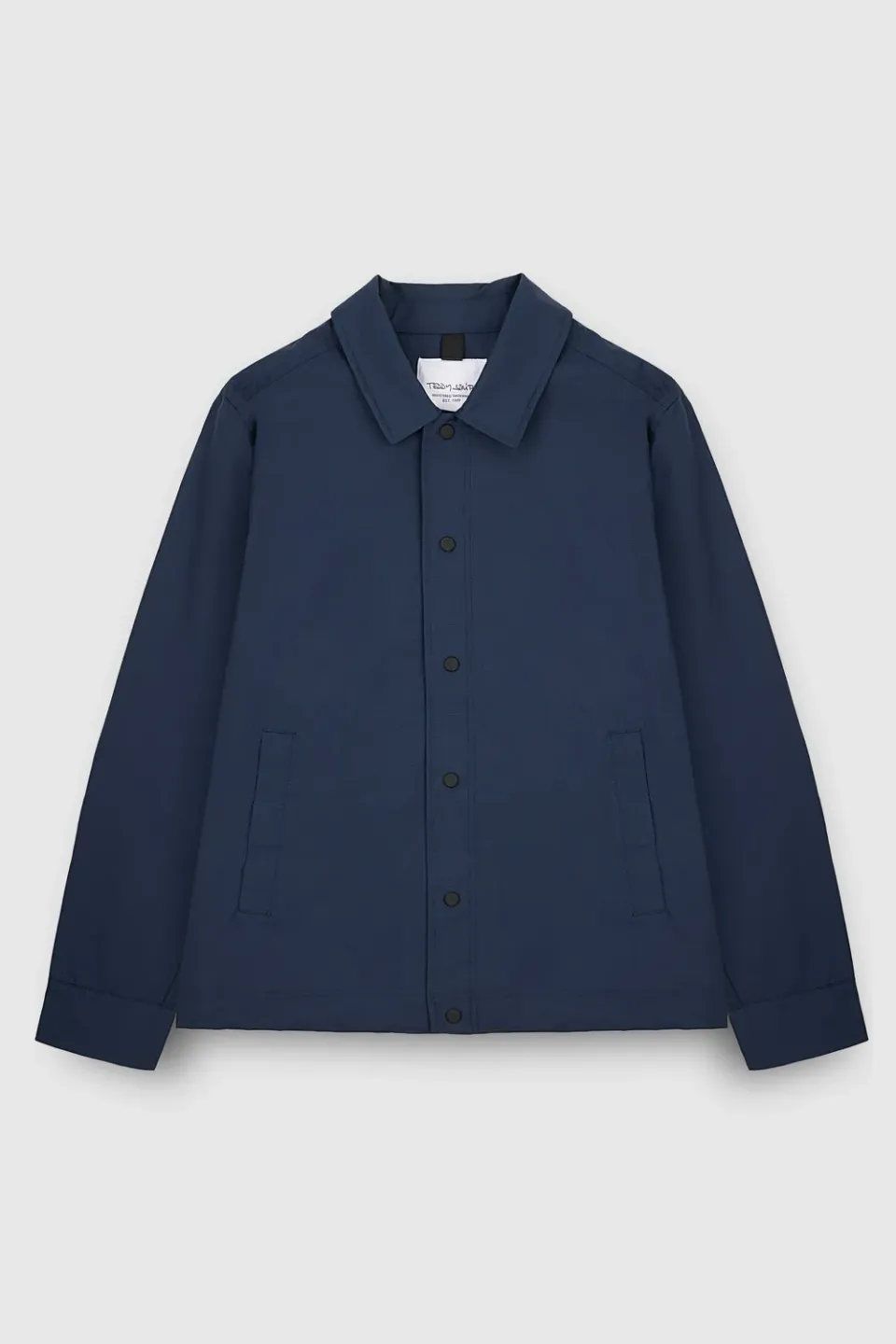 Teddy Smith B-Ascott Total Navy Giubbotto Uomo Blu Idrorepellente