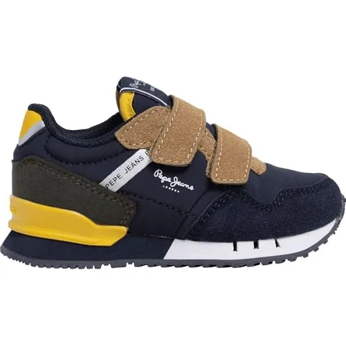 Pepe Jeans London Class BK Sneaker Bimbo 30 EU Nere