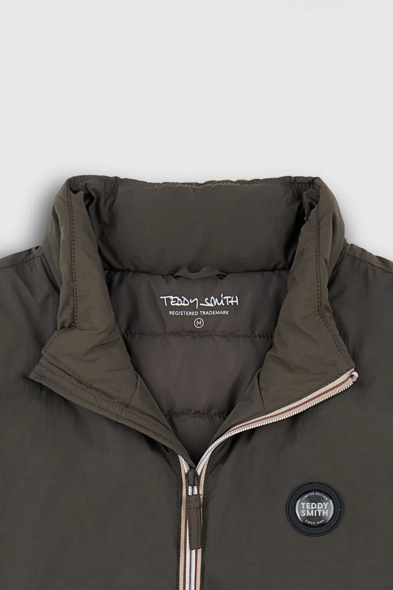 Teddy Smith B-Oly Raven gilet smanicato kaki