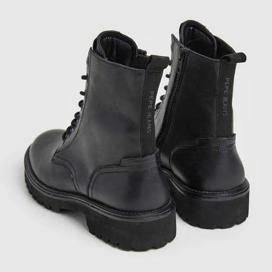 Pepe Jeans Durham Combat stivali uomo 43 pelle