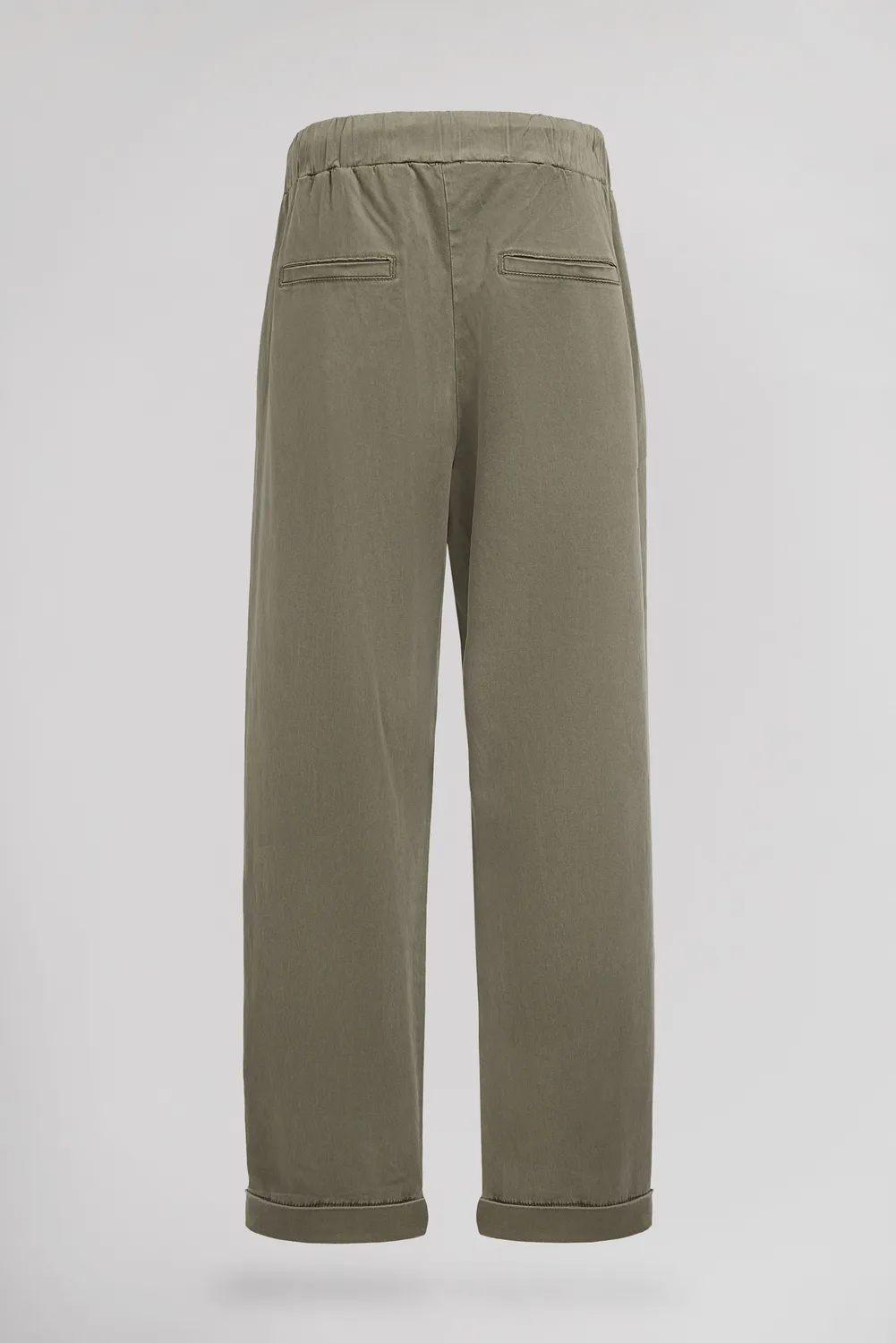 Teddy Smith Teddy Jogo Lyoc pantaloni donna kaki satinati