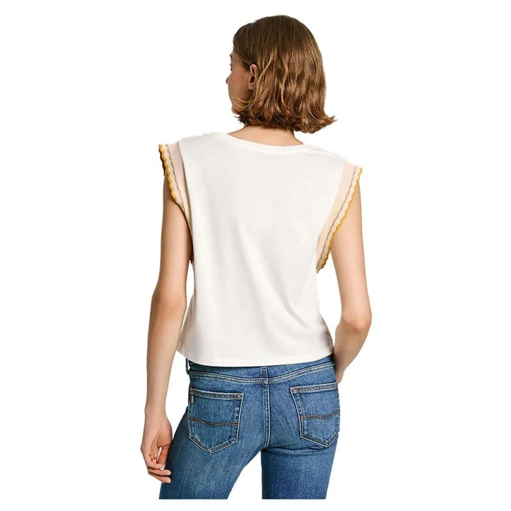 Pepe Jeans Edma T-Shirt Donna XS con Lurex