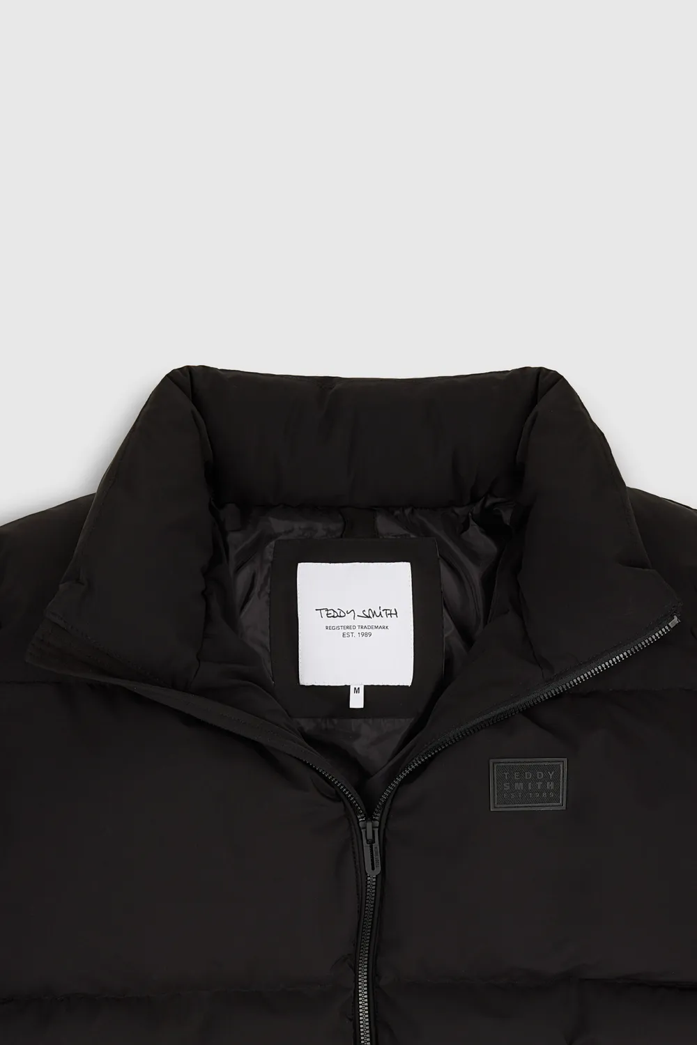 Teddy Smith B-Marlon piumino nero impermeabile uomo