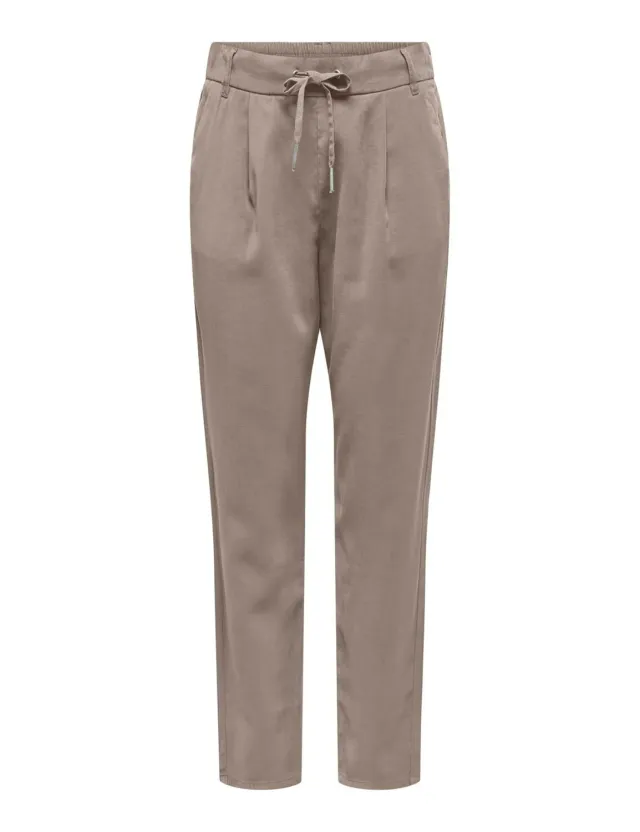 ONLY Onlpoptrash pantalone donna smokey olive tessuto