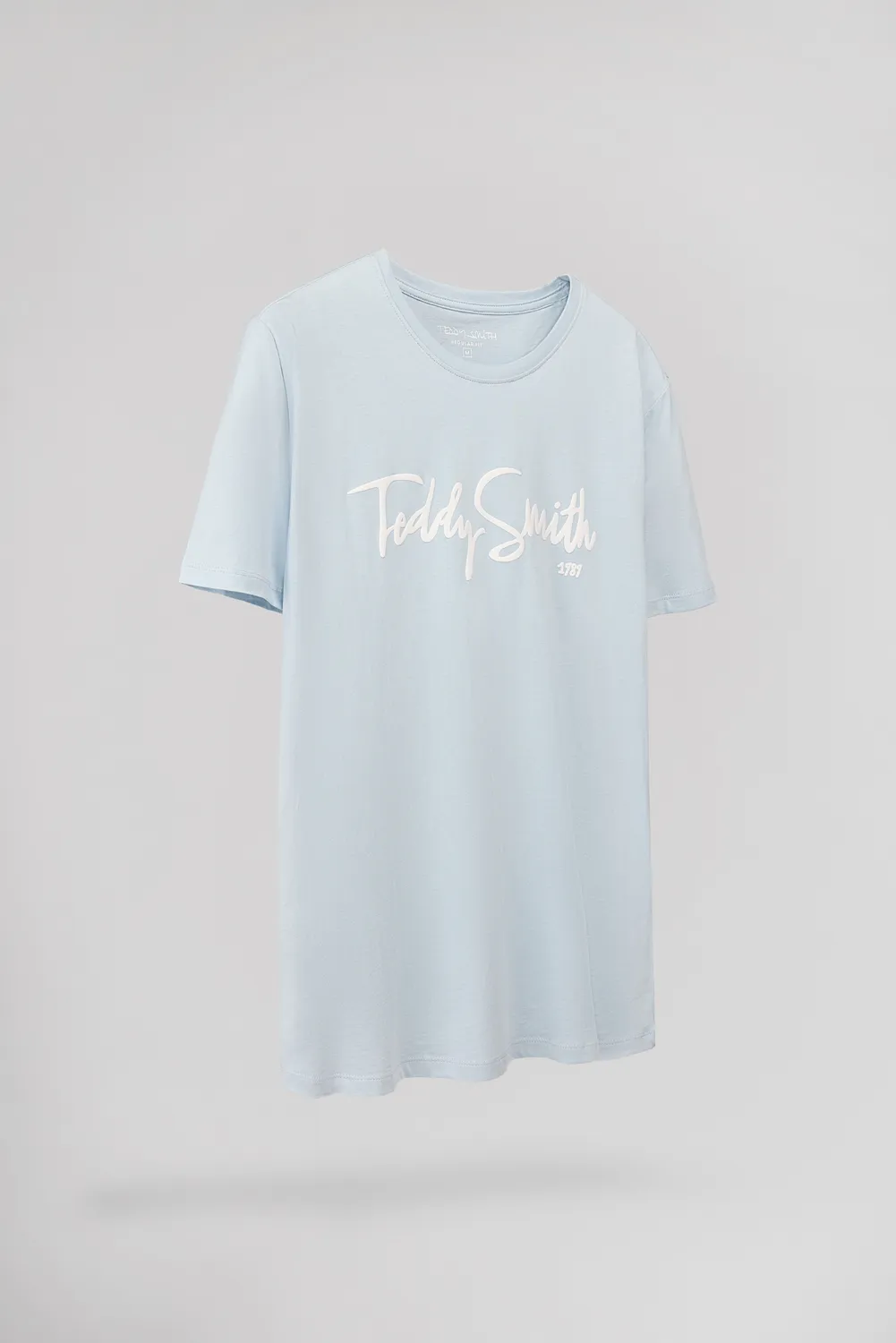 Teddy Smith T-Evry t-shirt azzurra uomo