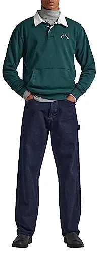 Pepe Jeans Turner felpa uomo L collo polo twill