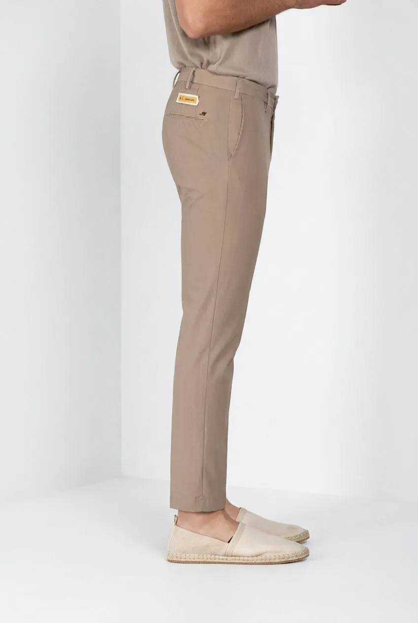 Mason's New York chino uomo beige twill lana regular