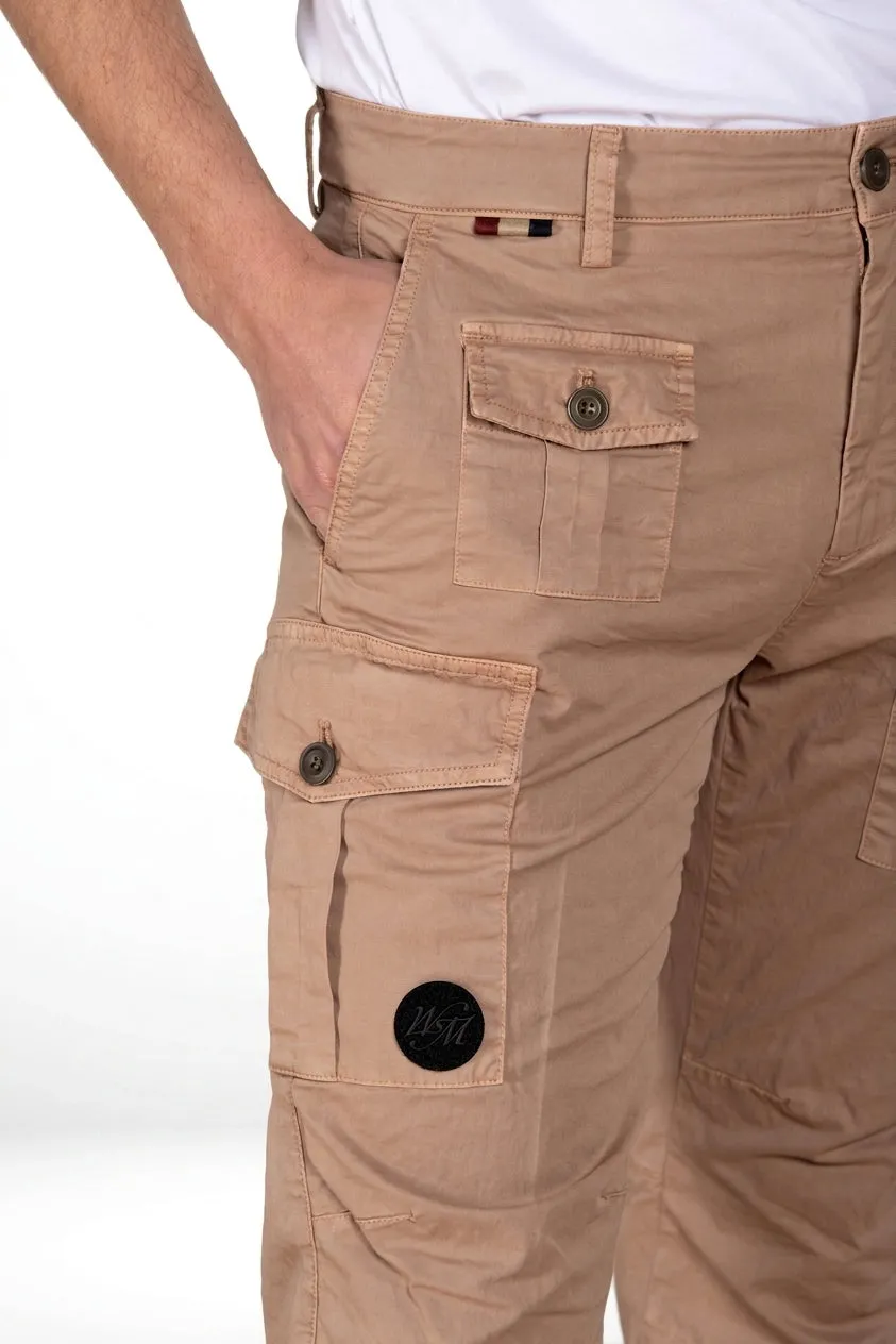 Mason's George Coolpocket cargo uomo beige medio
