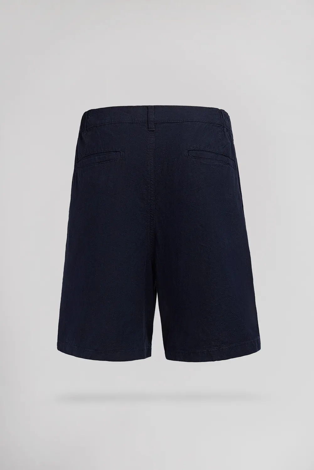 Teddy Smith S-Linen Chino S shorts navy lino cotone
