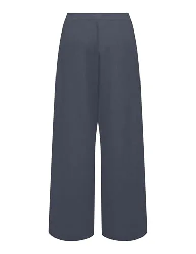 ONLY Onlnova Life Vis Mika pantaloni larghi donna gamba ampia