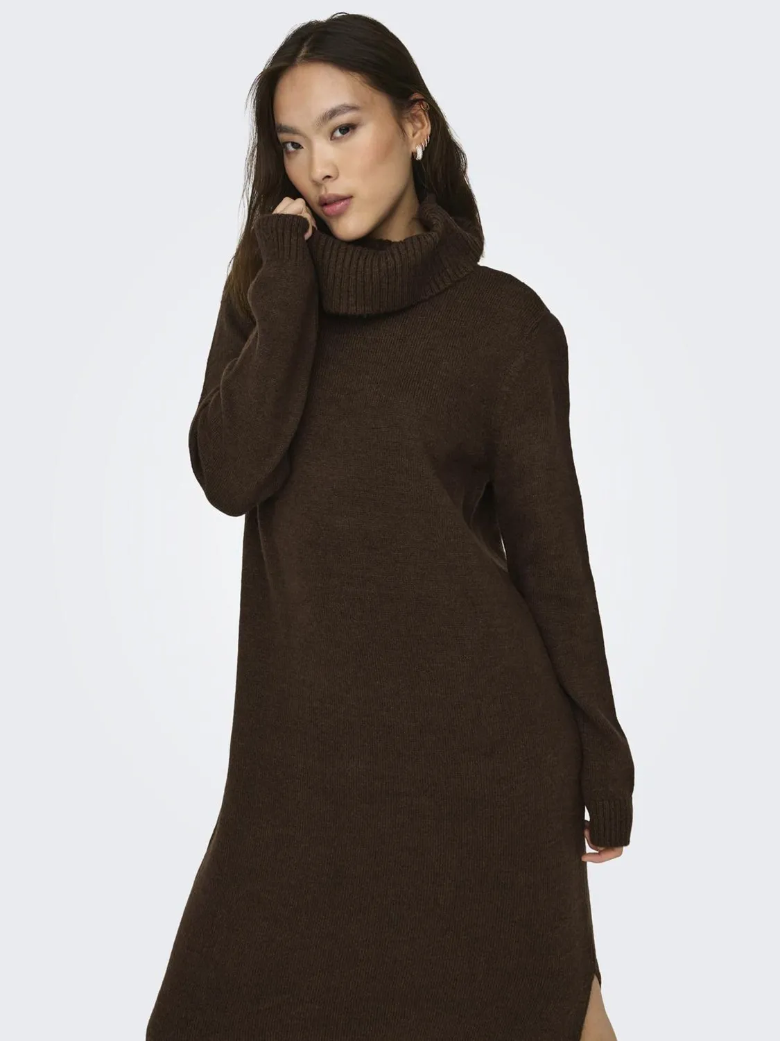 ONLY ONLBRANDIE Abito Midi Donna M Marrone