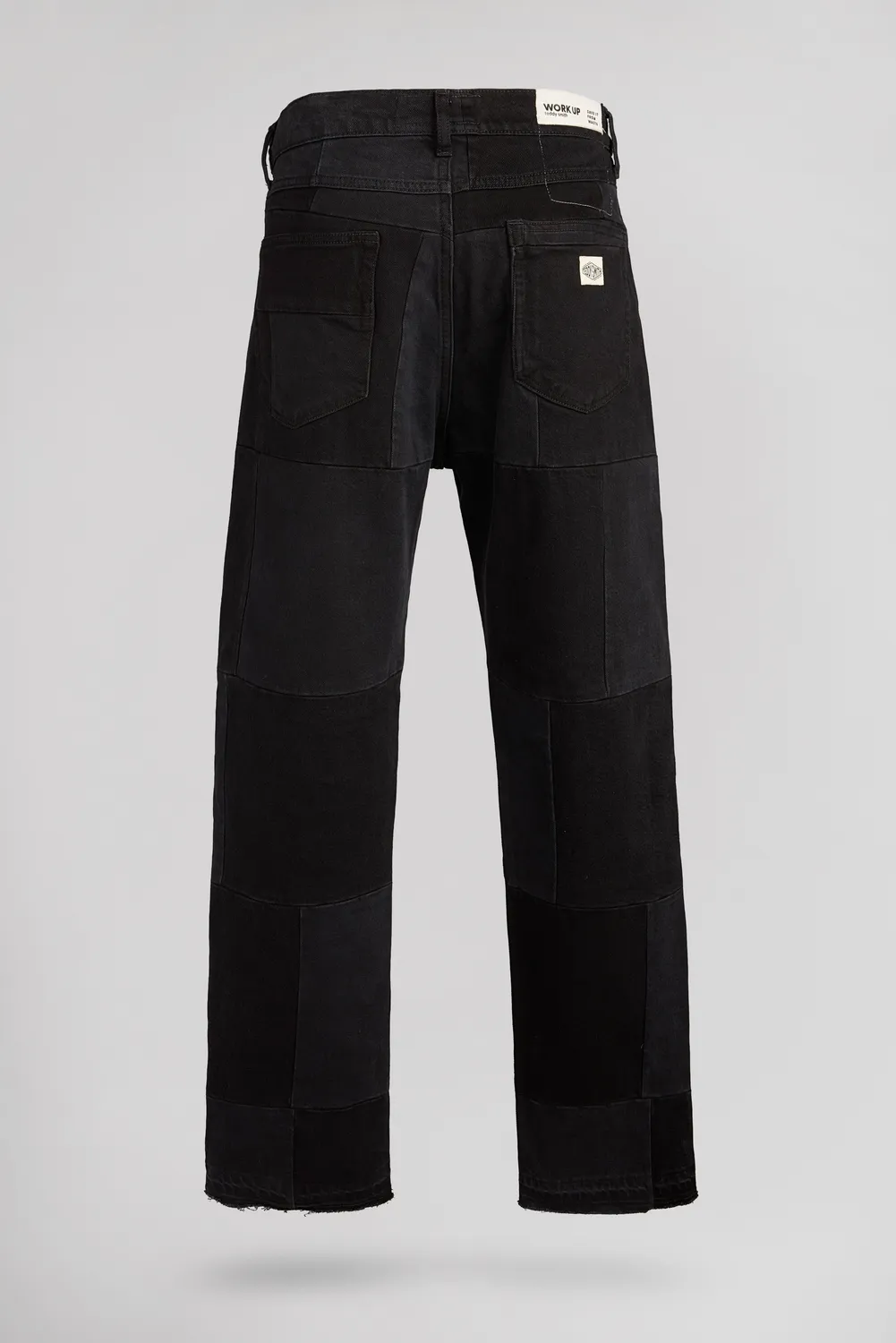 Teddy Smith Memphis Straight jeans relaxed nero grigio L32