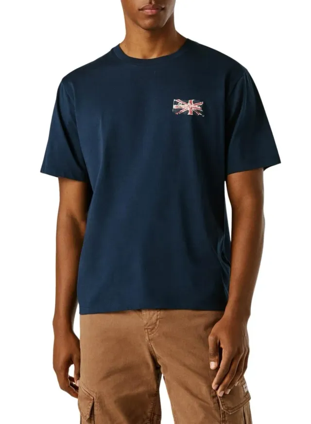 Pepe Jeans Art PM5010311 T-Shirt Uomo L Bandiera