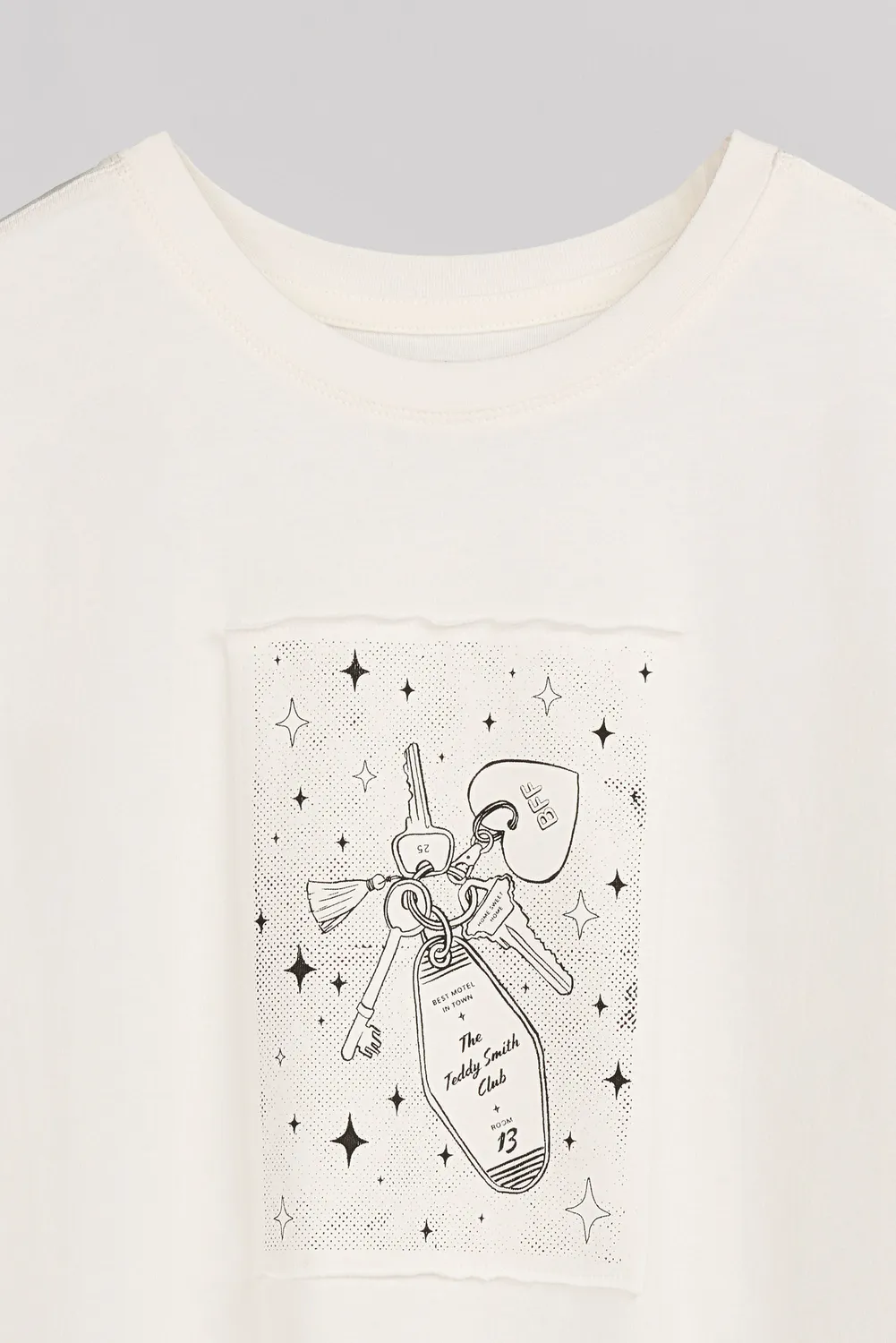 Teddy Smith T-Wallen MC JR t-shirt bambina bianco
