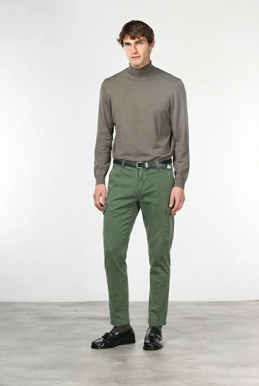 Mason's Chile cargo uomo verde bosco extra slim
