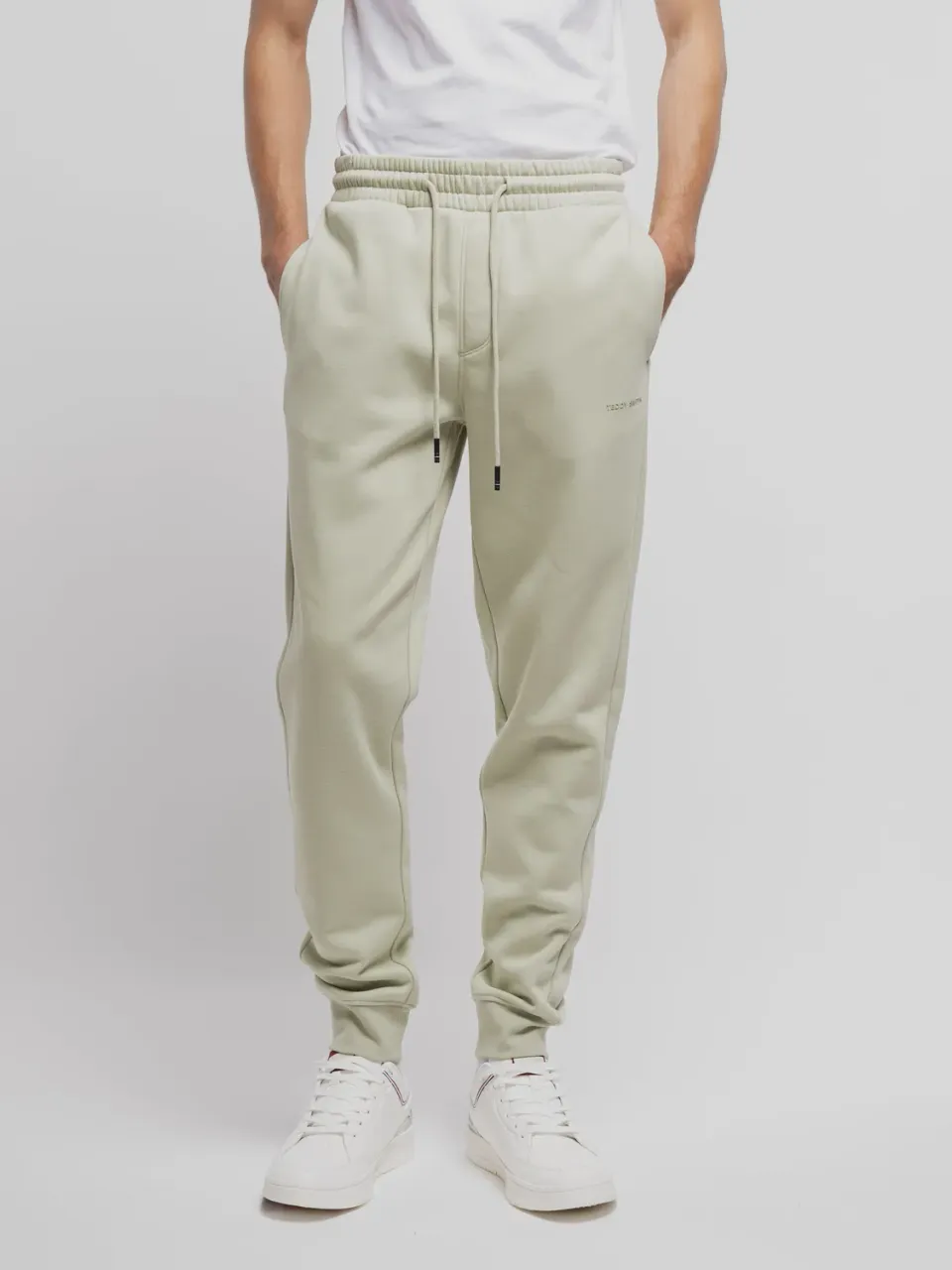 Teddy Smith P-Narky pantaloni tuta uomo verde salvia