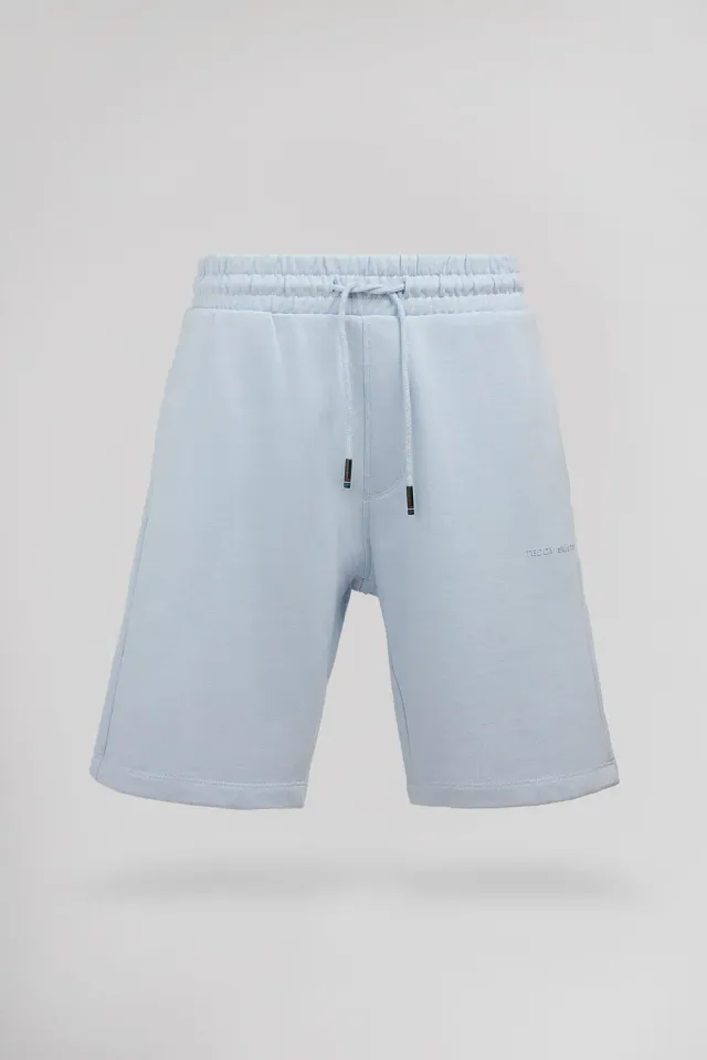Teddy Smith S-Narky SH short felpa uomo azzurro pastello