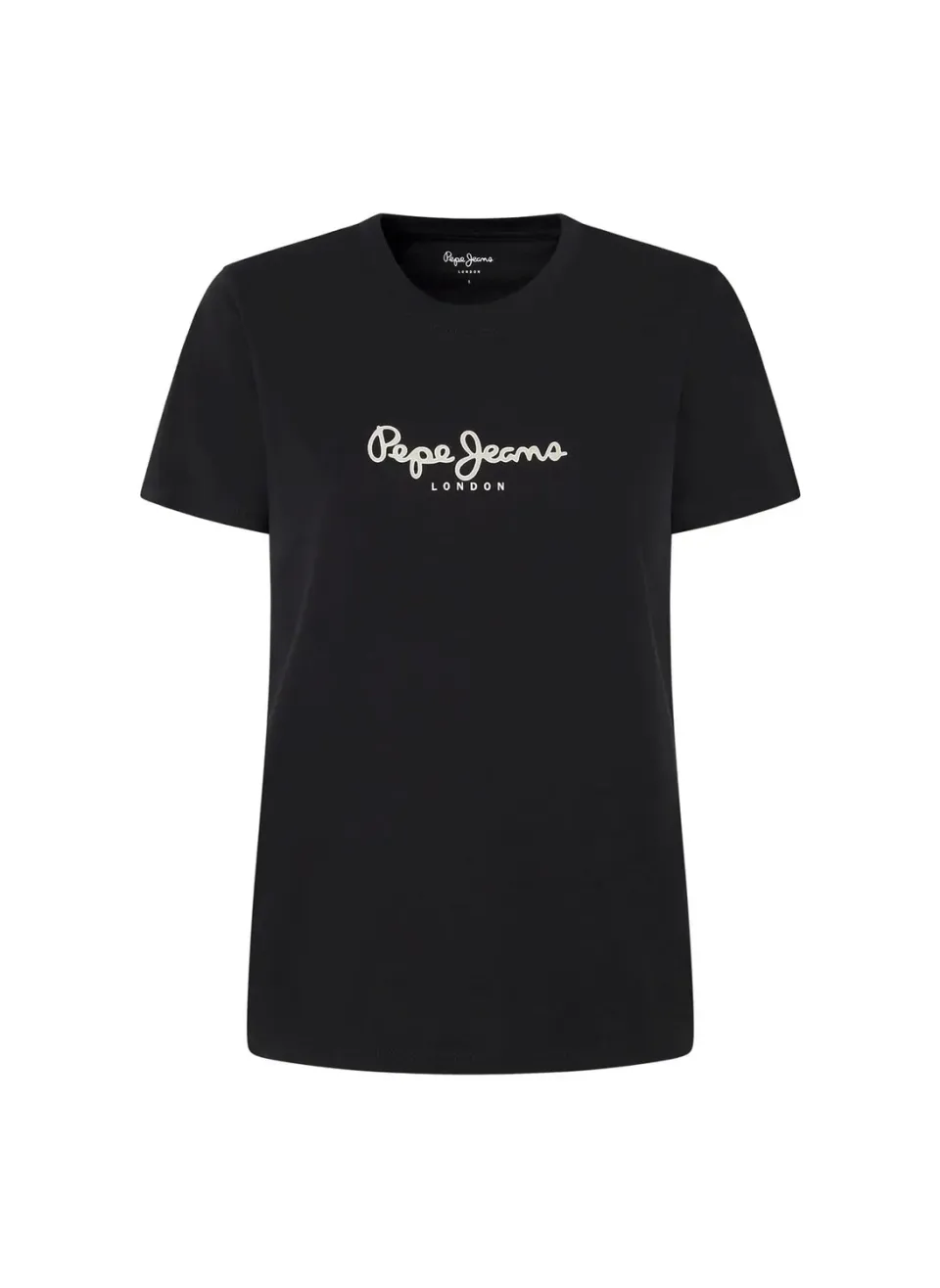 Pepe Jeans Fiore T-Shirt Donna Bianca Girocollo