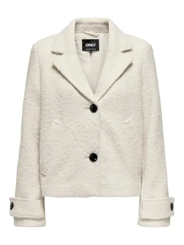 ONLY Onlvaleria Giacca Teddy Donna L Pumice Stone