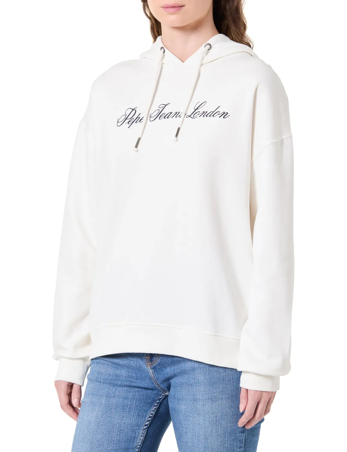 Pepe Jeans W Basic Hoodie felpa donna con cappuccio