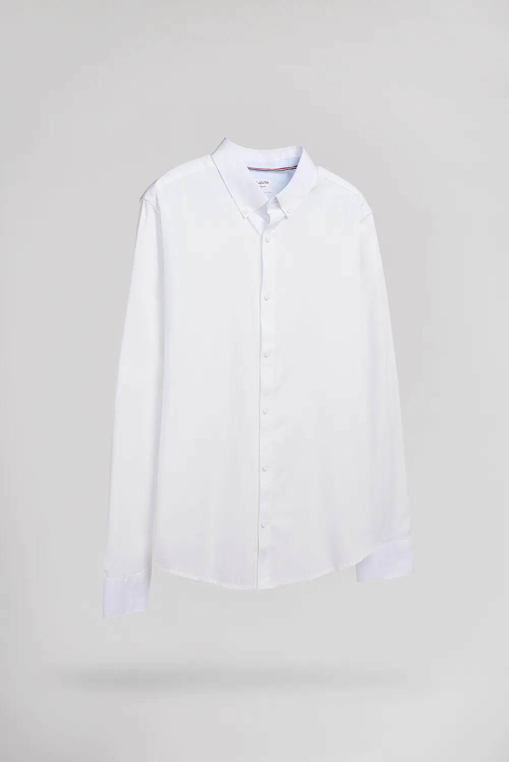 Teddy Smith C-Volt 2 ML Blanc Camicia Uomo Bianca Twill