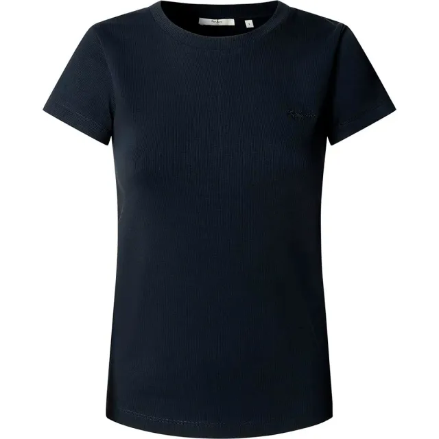 Pepe Jeans Merida T-Shirt Donna Costina Logo Petto