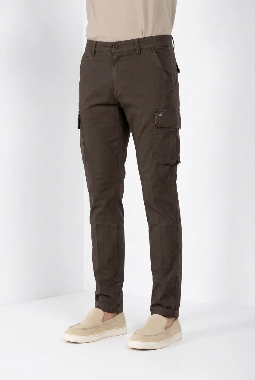 Mason's Chile cargo uomo marrone extra slim