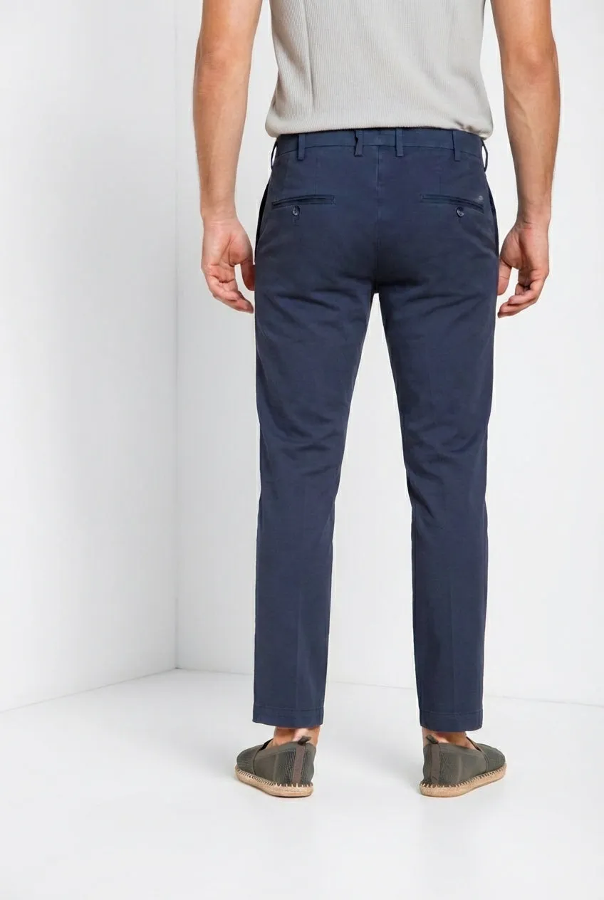 Mason's New York pantalone chino blu navy regular fit