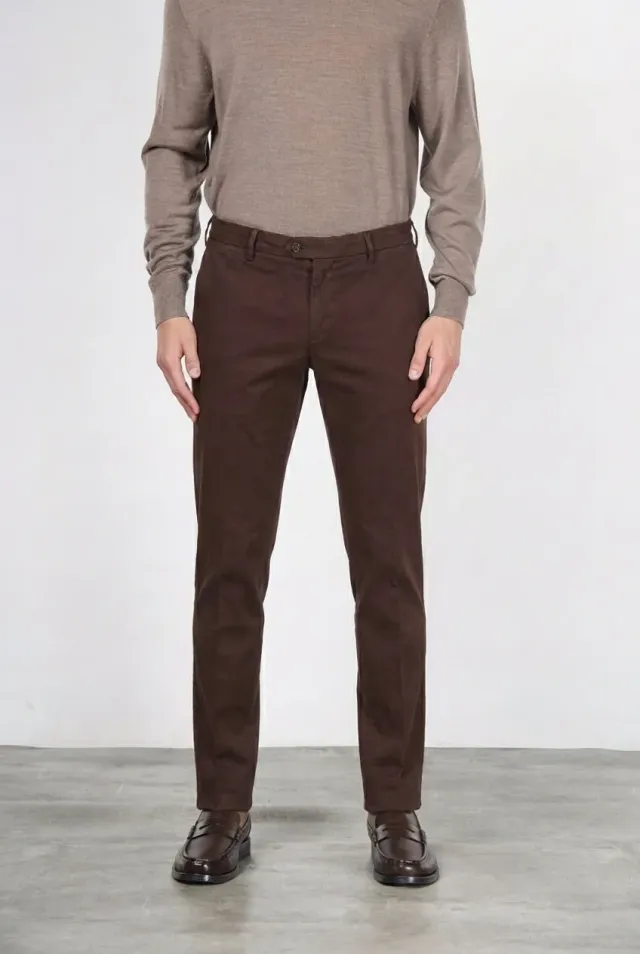 Mason's New York chino vinaccia regular uomo