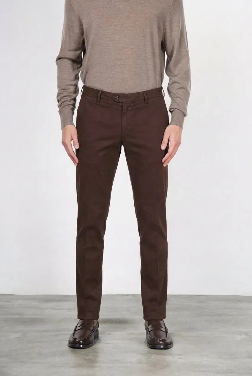 Mason's New York chino vinaccia regular uomo