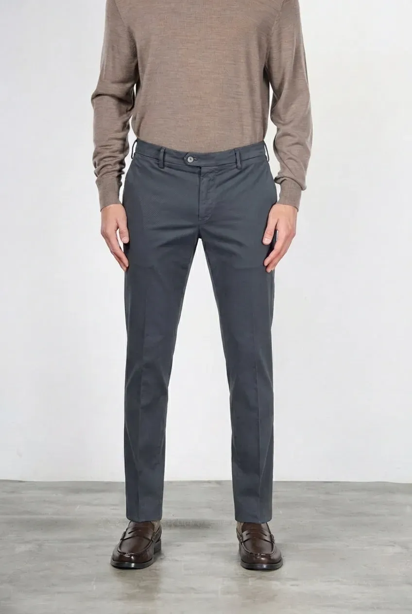Mason's New York Style chino uomo grigio regular