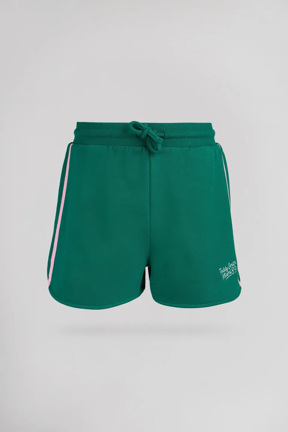 Teddy Smith S-DOVE SH JR shorts verde bambina felpa