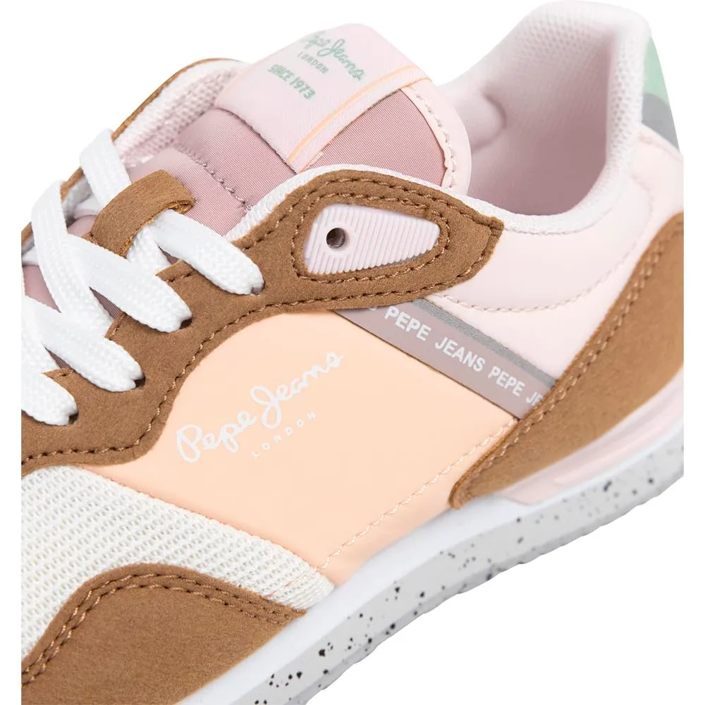 Pepe Jeans London Bubble G sneakers bambina marrone
