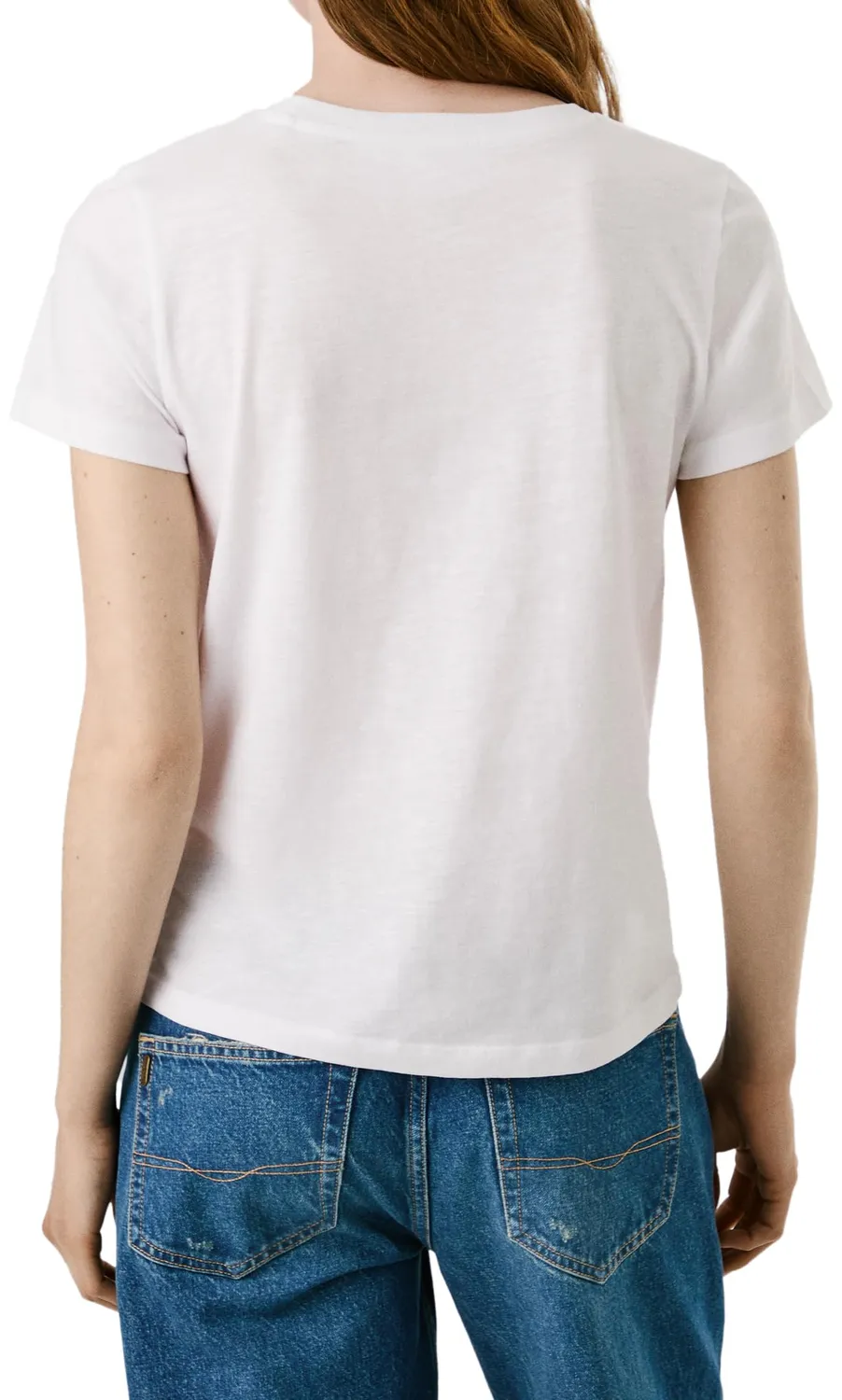 Pepe Jeans Berena t-shirt donna girocollo con logo