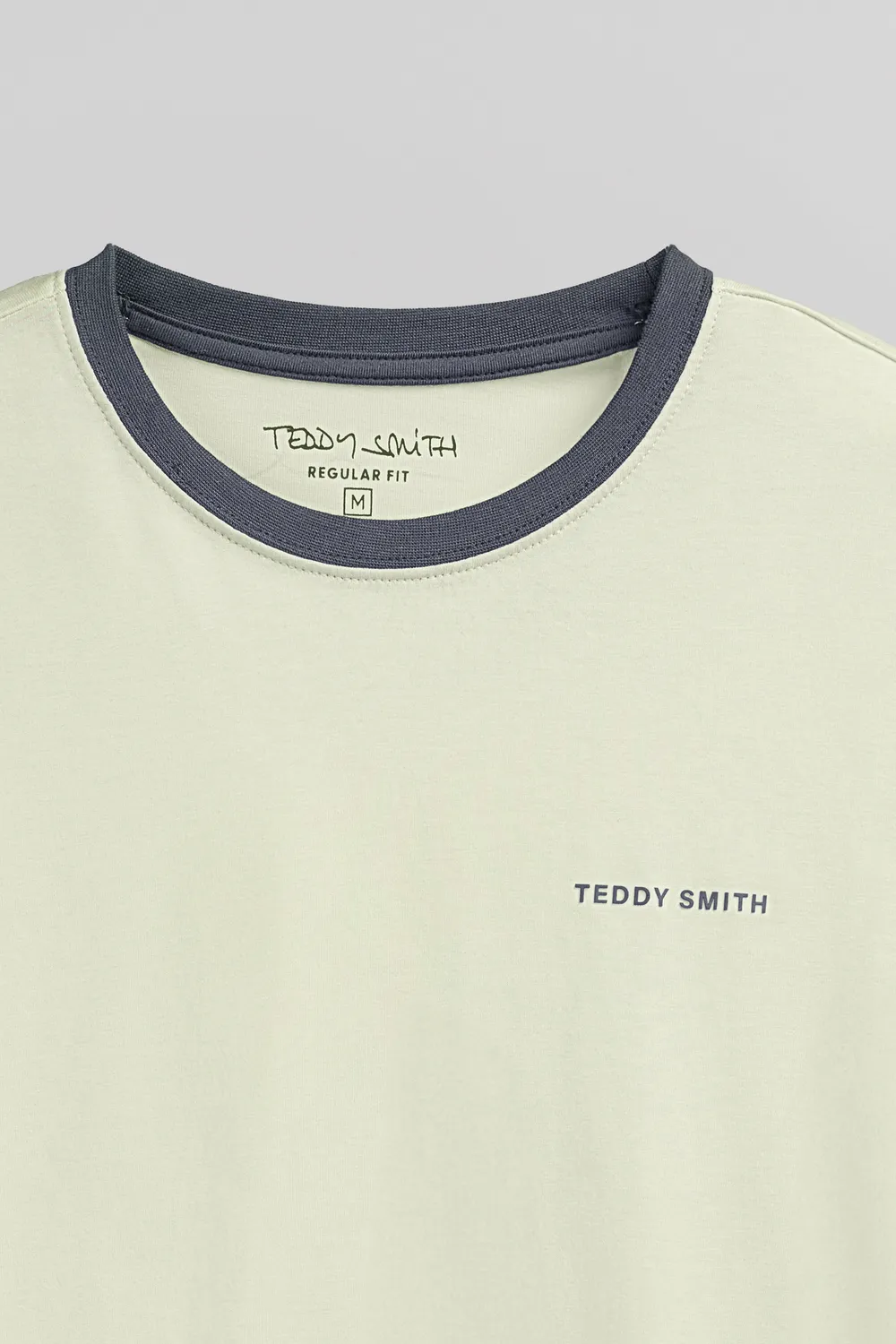 Teddy Smith The-Tee 2 R t-shirt verde uomo cotone
