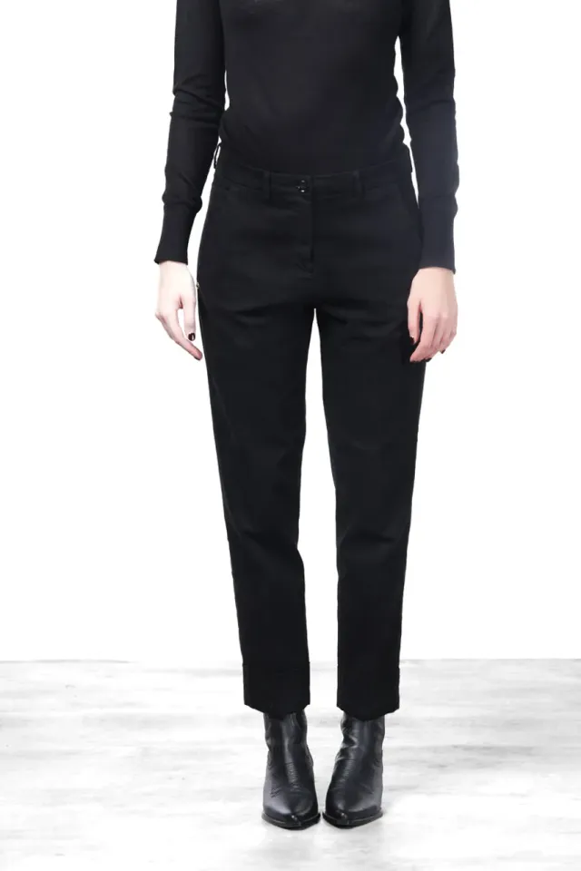 Mason's New York Carrot chino donna nero carrot fit