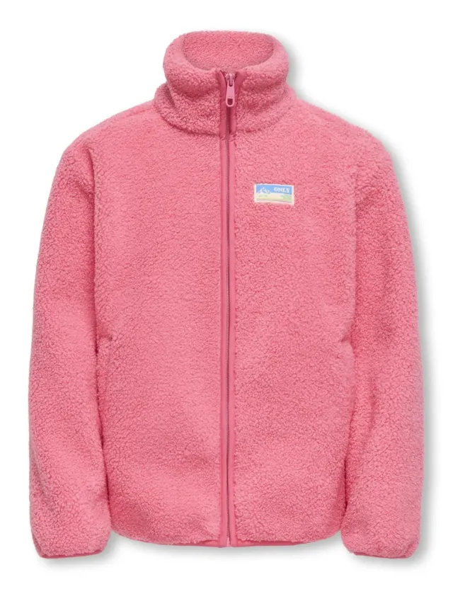 Only Kids Kogeva Giacca Teddy Bambina 152 Sabbia