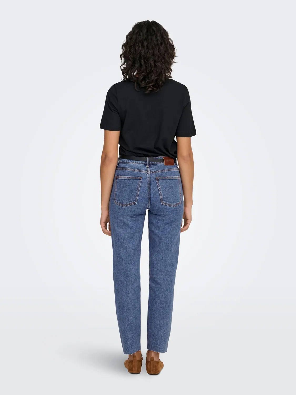 ONLY Onlemily HW Crop jeans donna 27W/30L vita alta