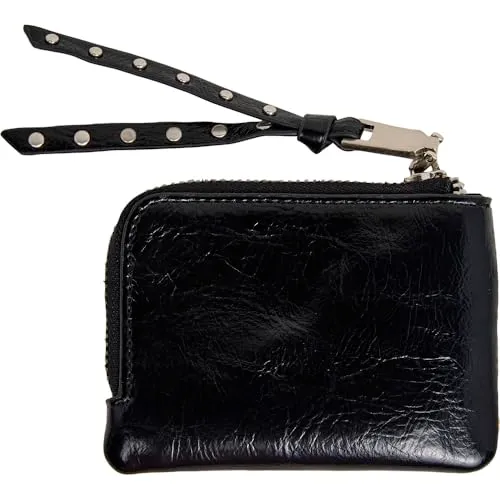 Pepe Jeans Dahlia portafoglio donna nero zip RFID