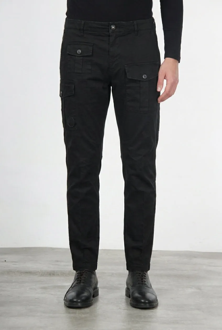 Mason's George Coolpocket cargo uomo nero carrot fit