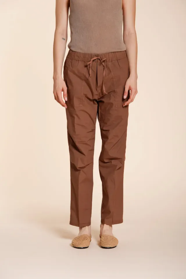 Mason's Fatique Jogger pantaloni cargo donna marrone chiaro
