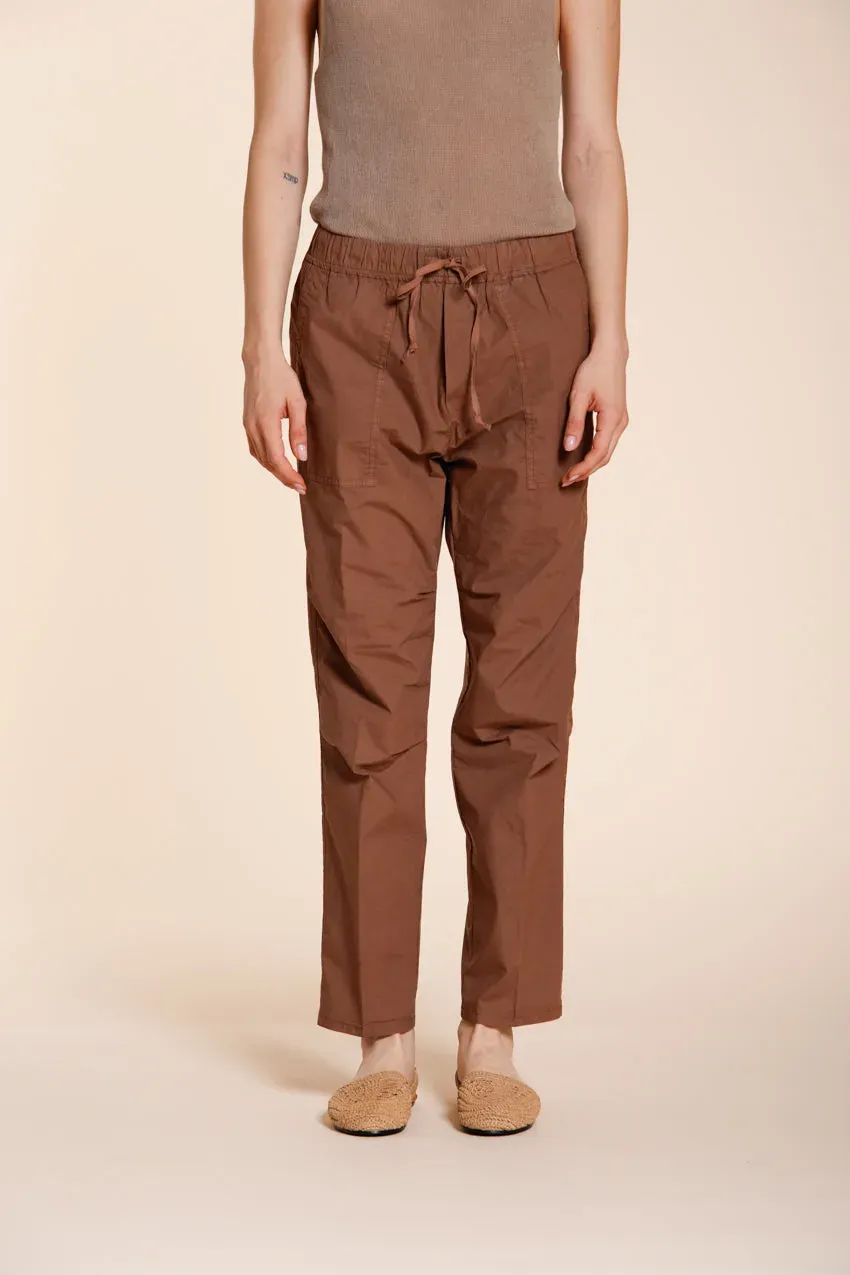 Mason's Fatique Jogger pantaloni cargo donna marrone chiaro