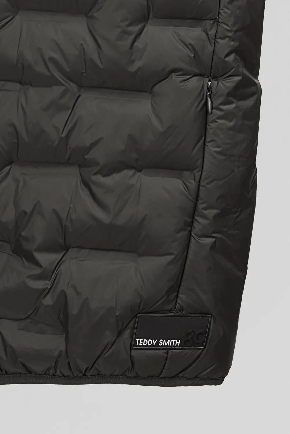 Teddy Smith B-Toran gilet piumino kaki uomo