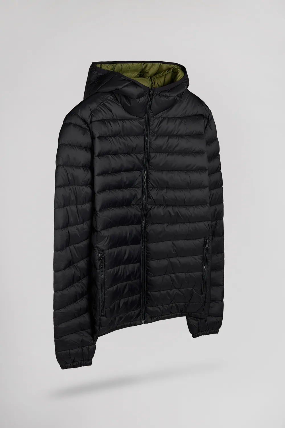 Teddy Smith Blighter piumino uomo nero cappuccio