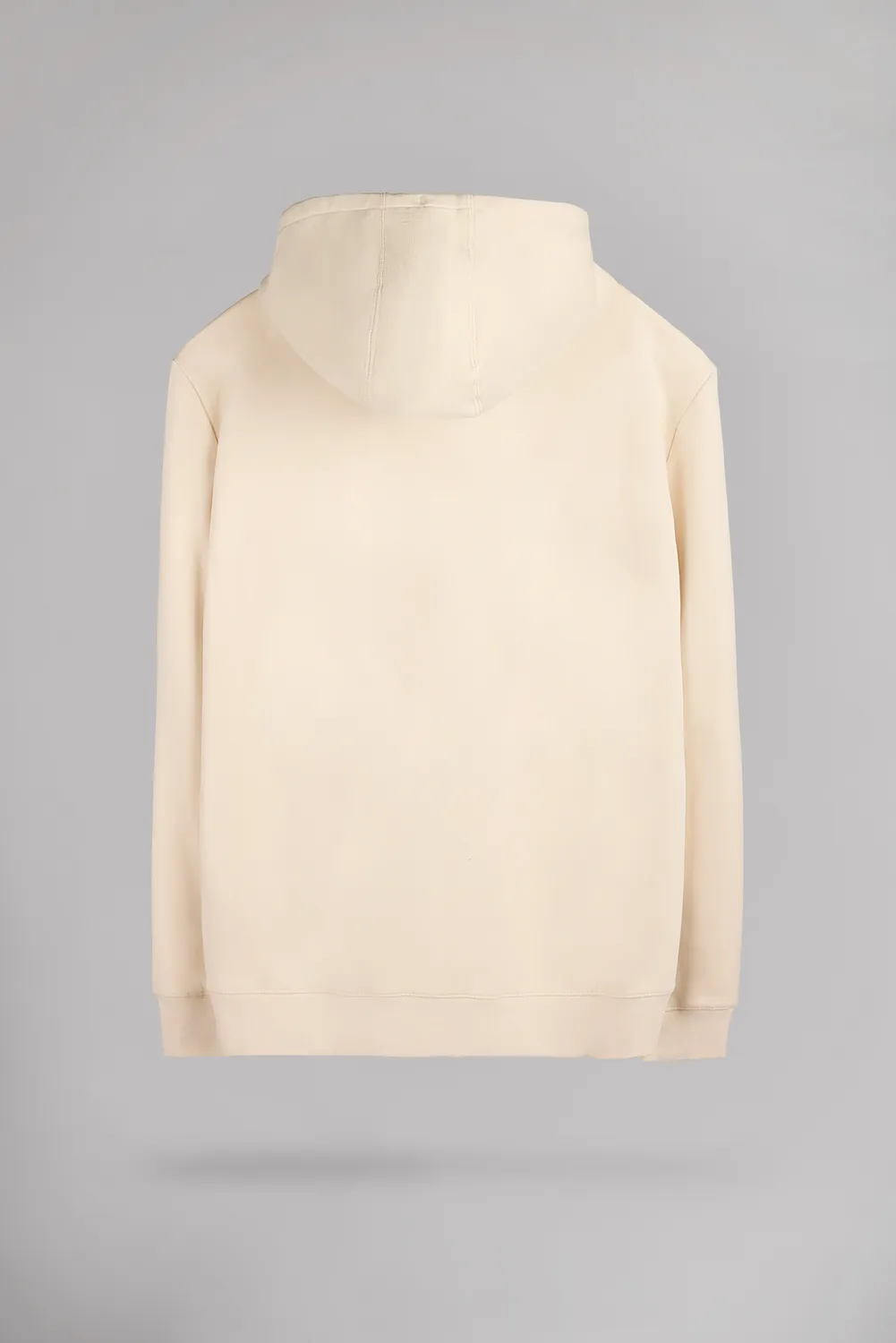 Teddy Smith S-Mascotte felpa uomo cream cappuccio