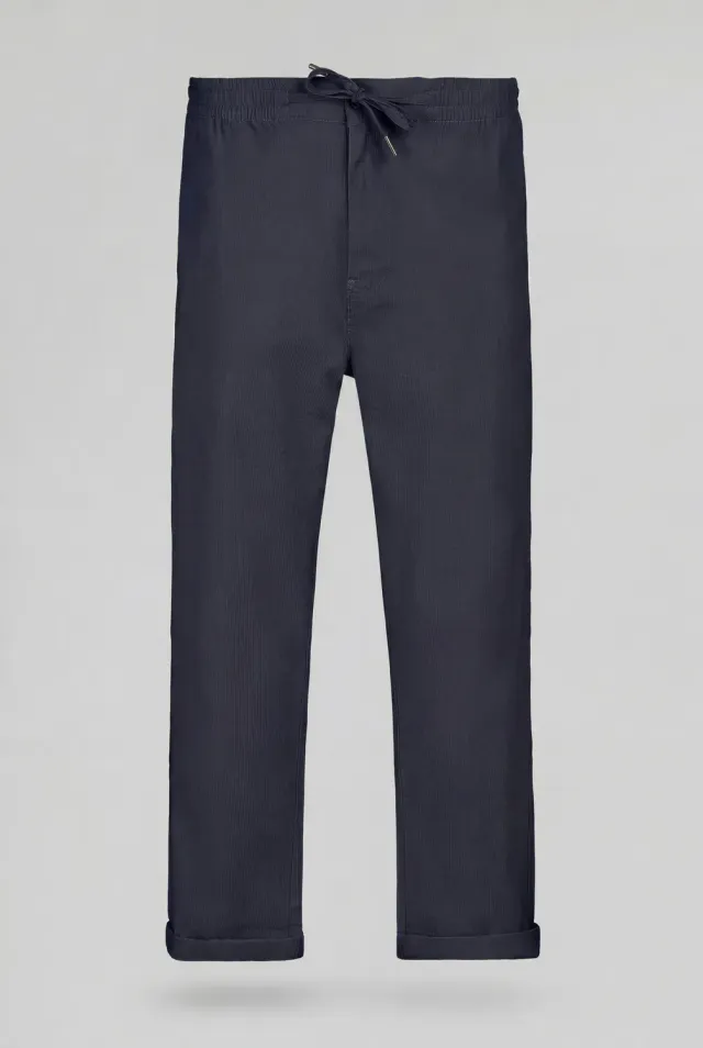 Teddy Smith Pywan 17 pantaloni slim blu navy uomo