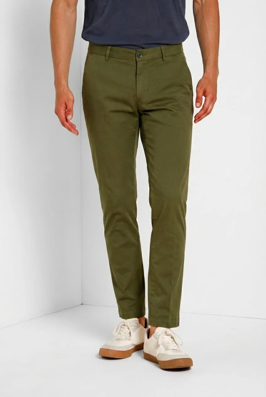 Mason’s Milano chino verde bosco extra slim