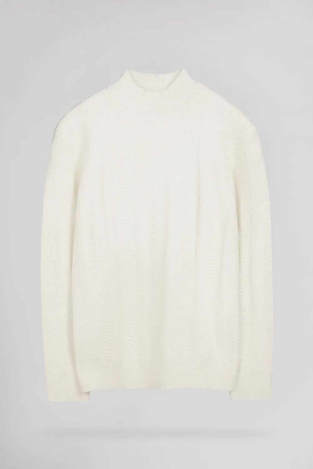 Teddy Smith P-Bacary Cream maglione collo alto crema uomo
