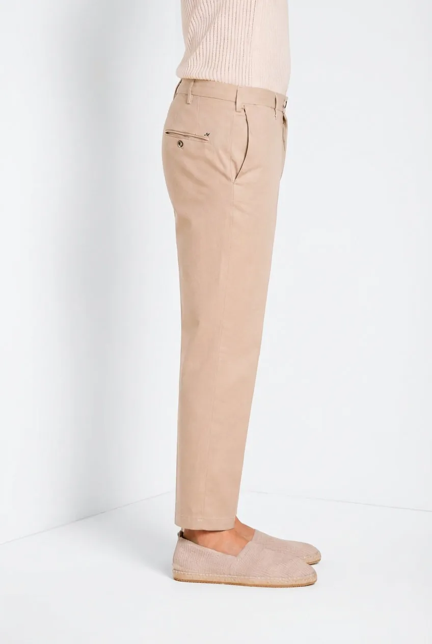 Mason's New York pantalone chino sabbia regular fit